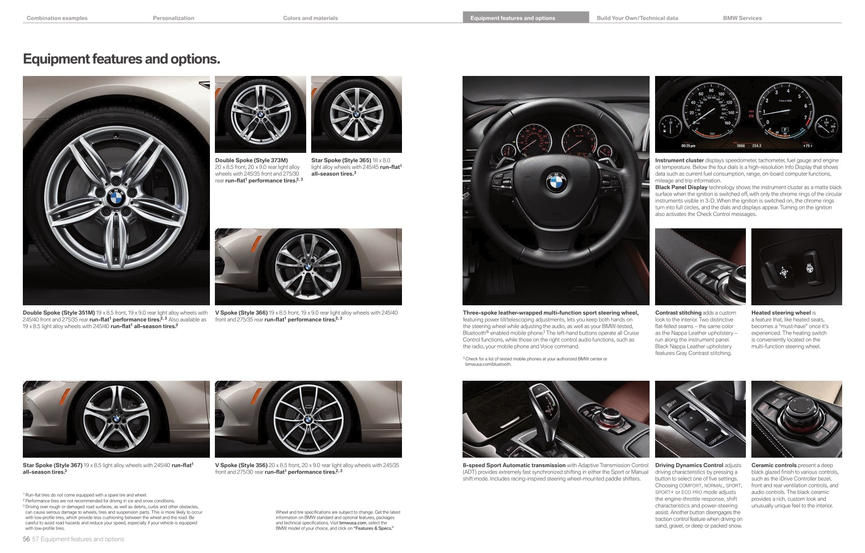 2013 BMW 6-Series Brochure Page 12